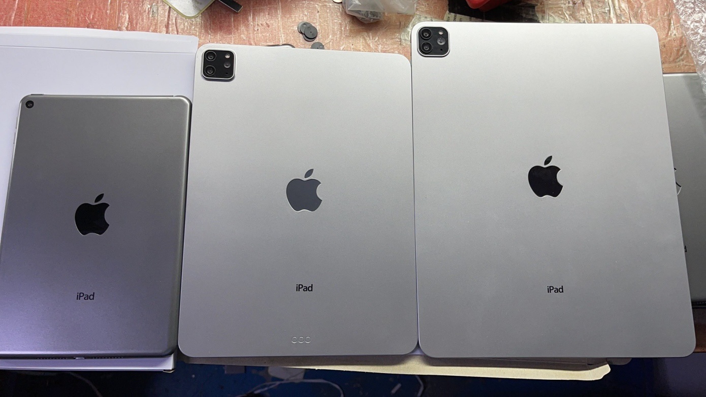蘋果2021 iPad版本：mini 6 、Pro機模外形圖曝光, 發布上架日期未定-2