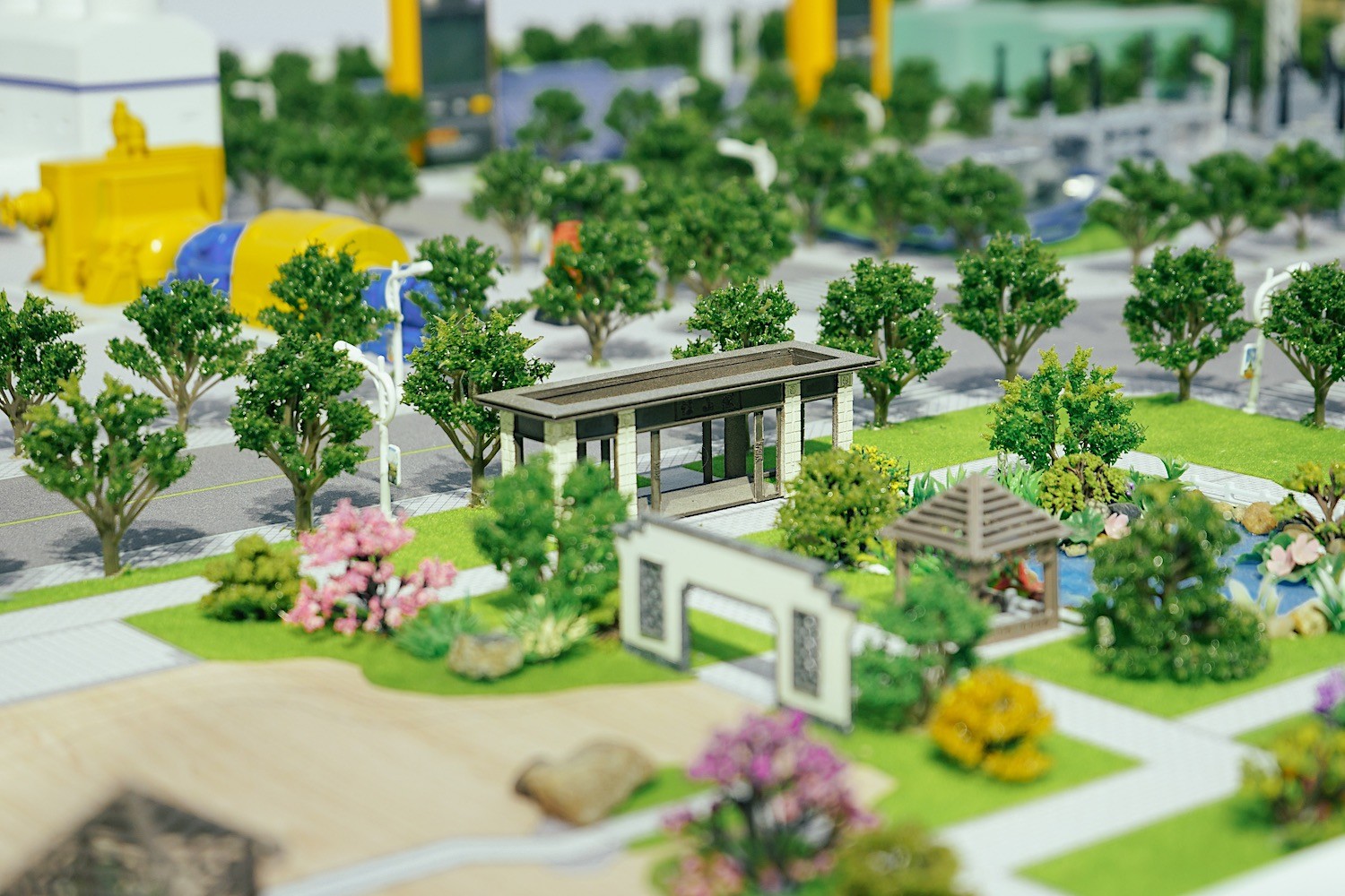 這個公園還是挺有意思（Fortive展位）
